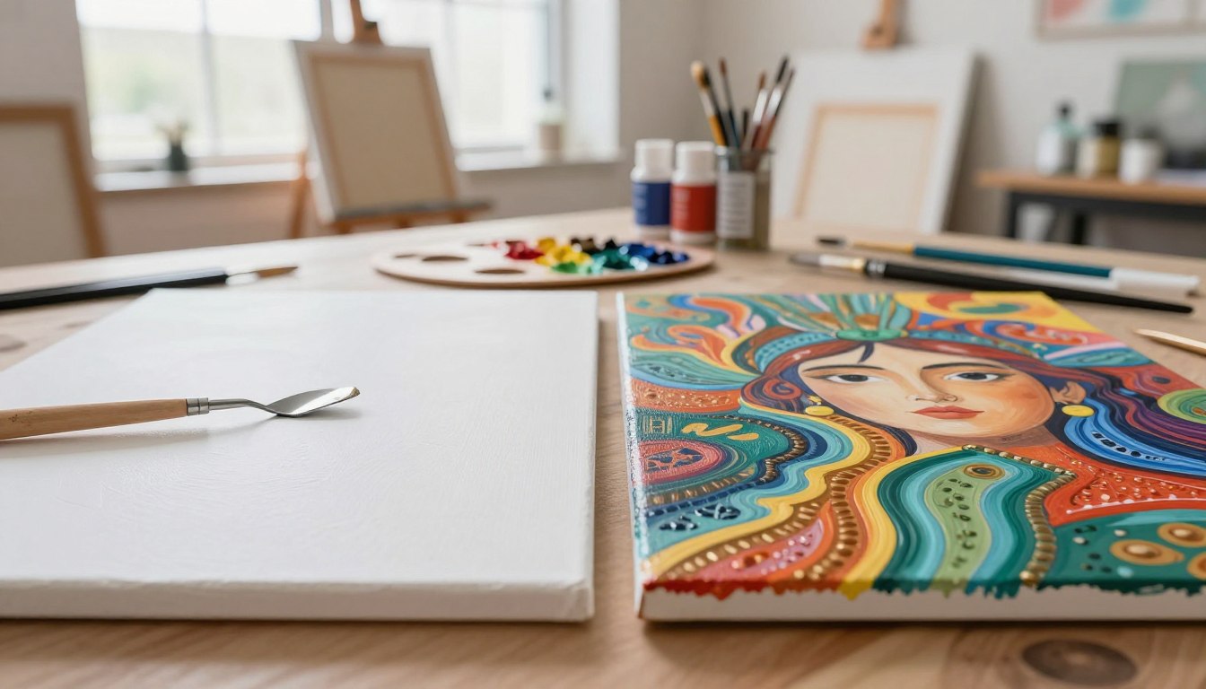 Akryl przed czy po malowaniu