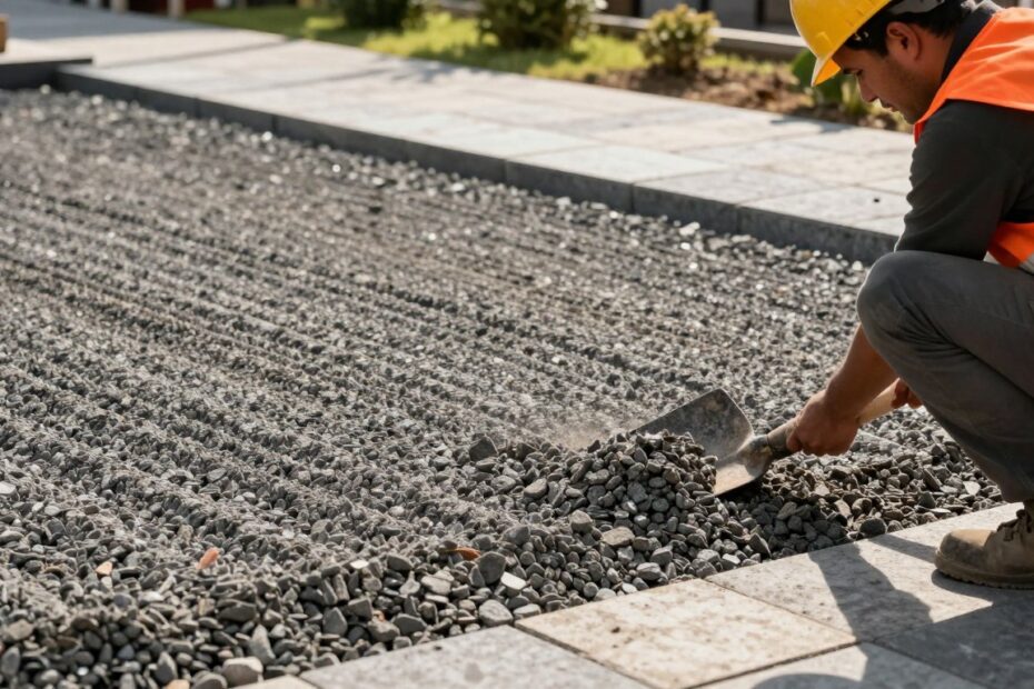 Ile cm podsypki pod kostkę