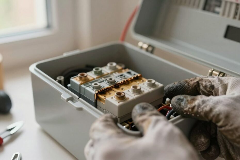 Jak rozpoznać spalony bezpiecznik w domu