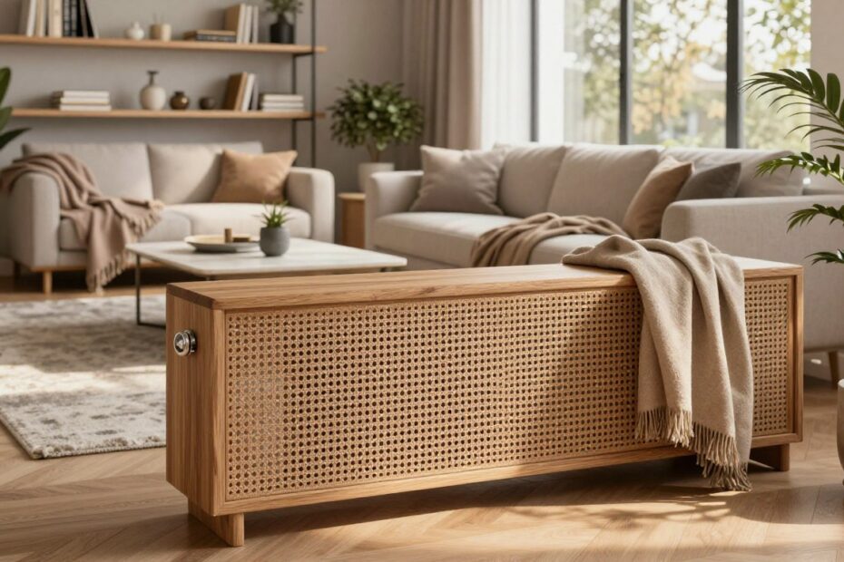 Jak ukryć grzejnik w salonie