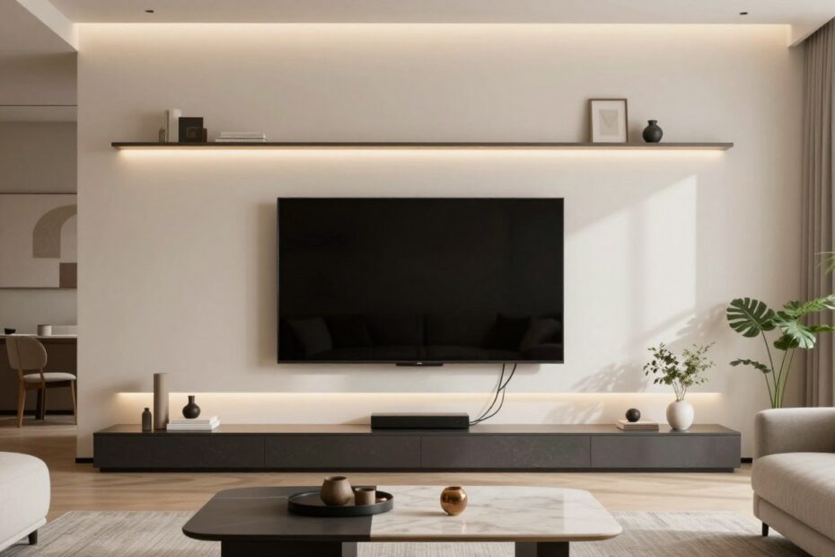 Jak ukryć kable od TV bez kucia