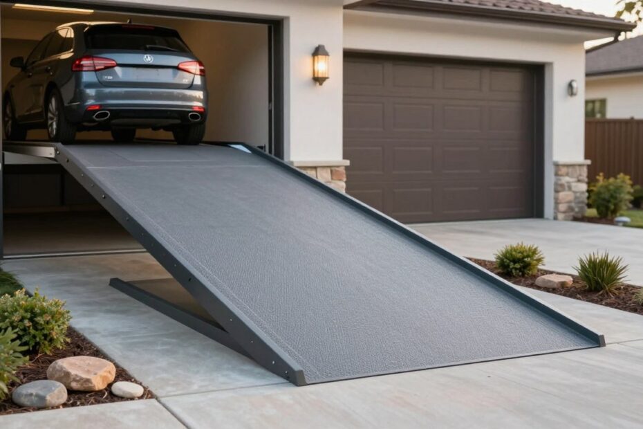 Jak złagodzić zjazd do garażu