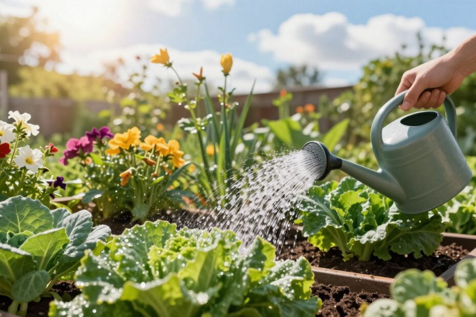 Jak zmiękczyć wodę do podlewania roślin