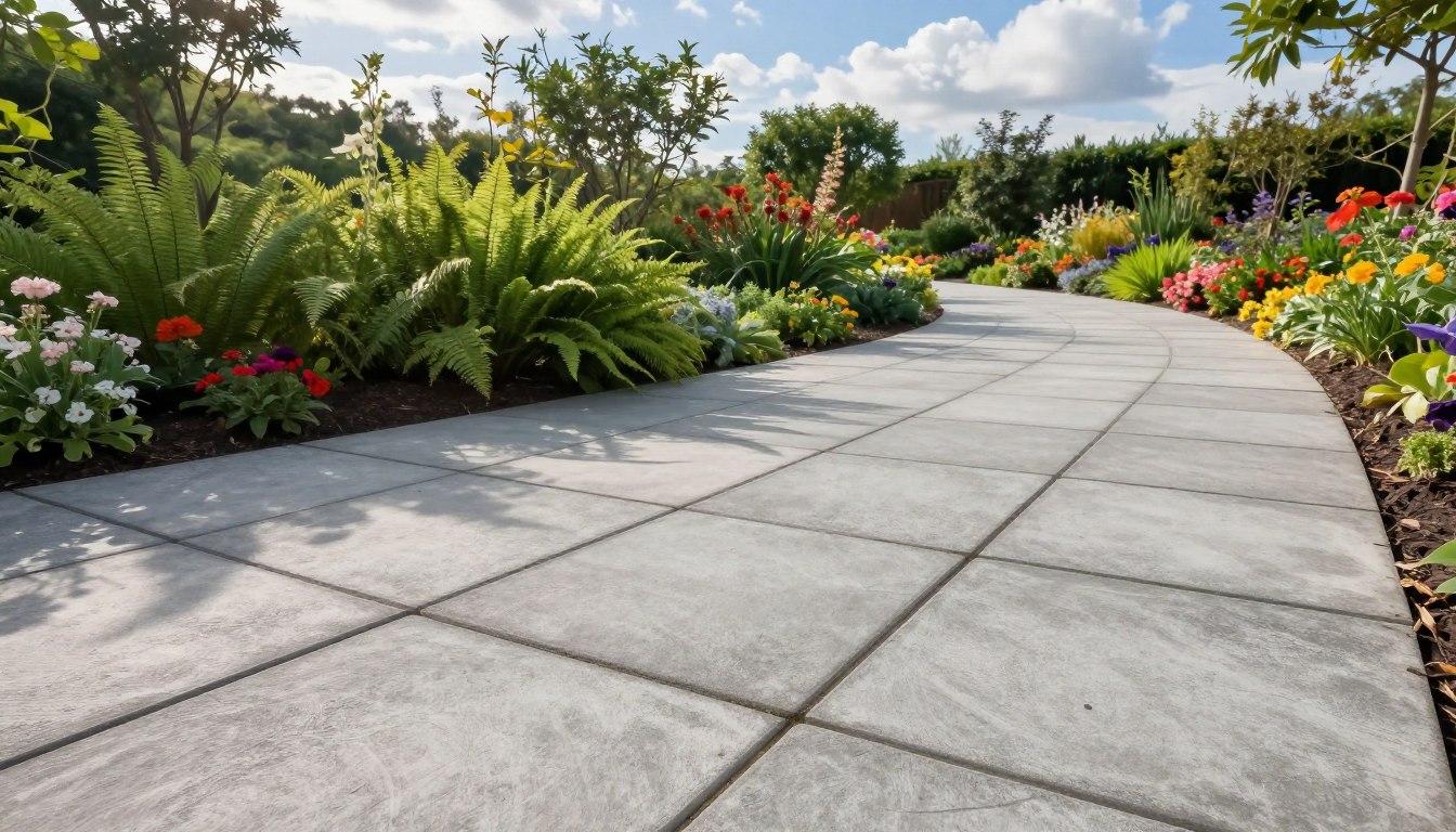 Jak zrobić ścieżkę z płyt betonowych