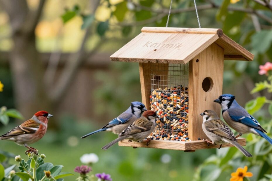 Jak zwabić ptaki do karmnika