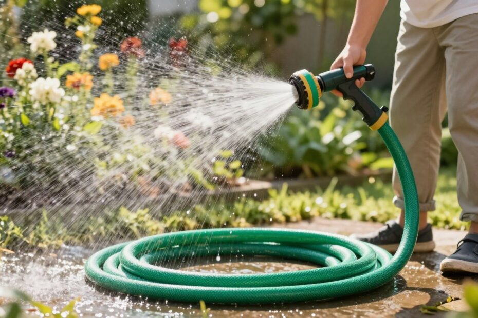 Jak zwiększyć ciśnienie wody w wężu ogrodowym