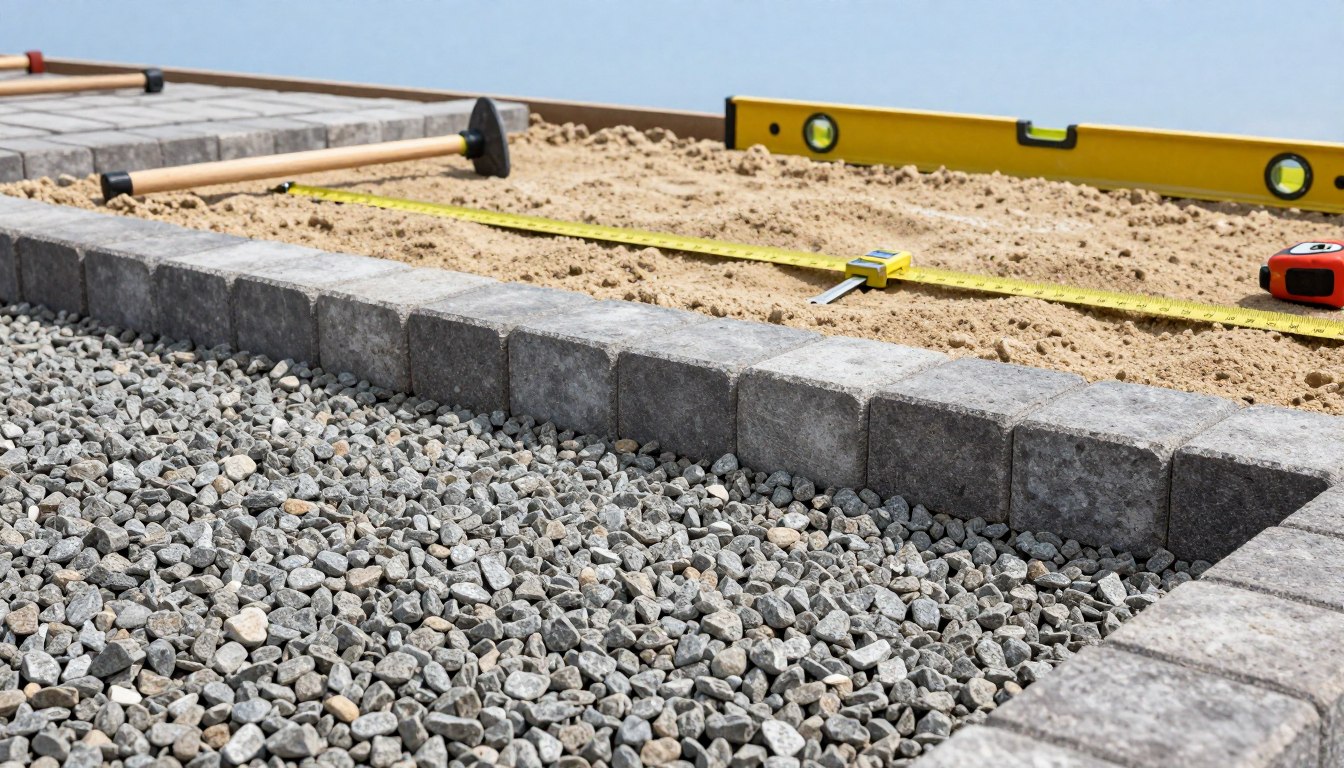 Jakie podłoże pod kostkę brukową