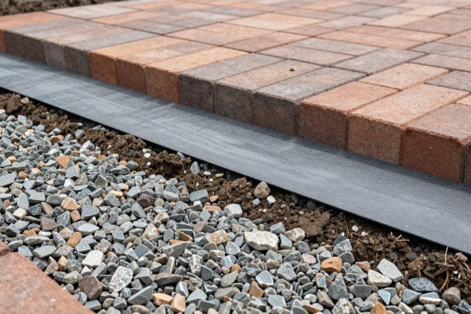 Na czym układać kostkę brukową